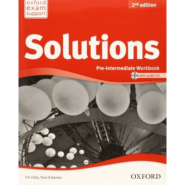 

Solutions Workbook: Pre-Intermediate 2nd Edition w/ Audio CD (OUP)