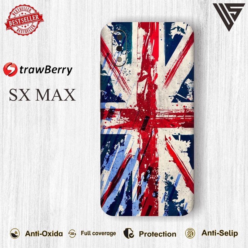 GARSKIN HANDPHONE STRAWBERRY SX MAX (ISI 2PCS)
