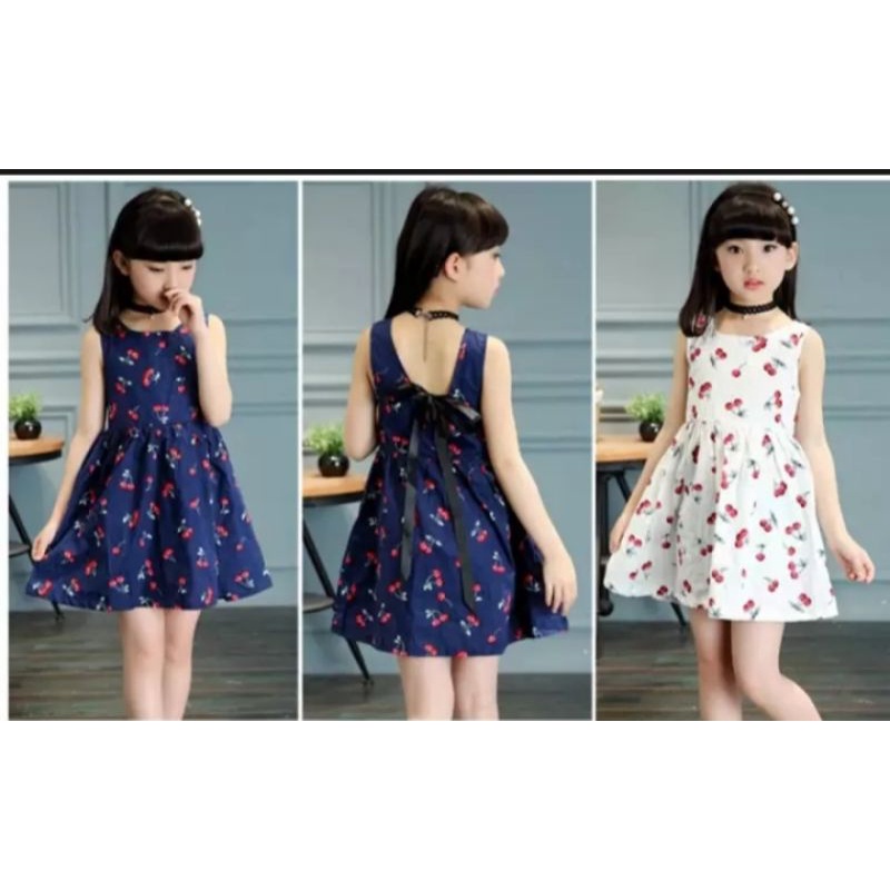 [ETC] Dress Baju Anak Perempuan Impor Princess Original Little Sister Simple Korean Style