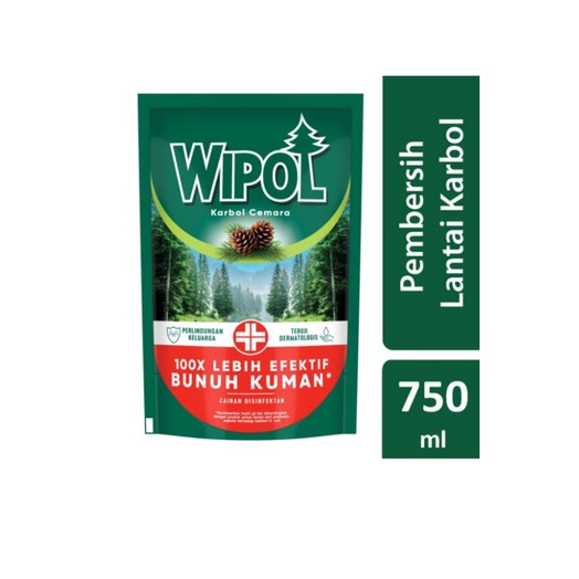 Wipol karbol pembersih lantai 410/ 750 ml