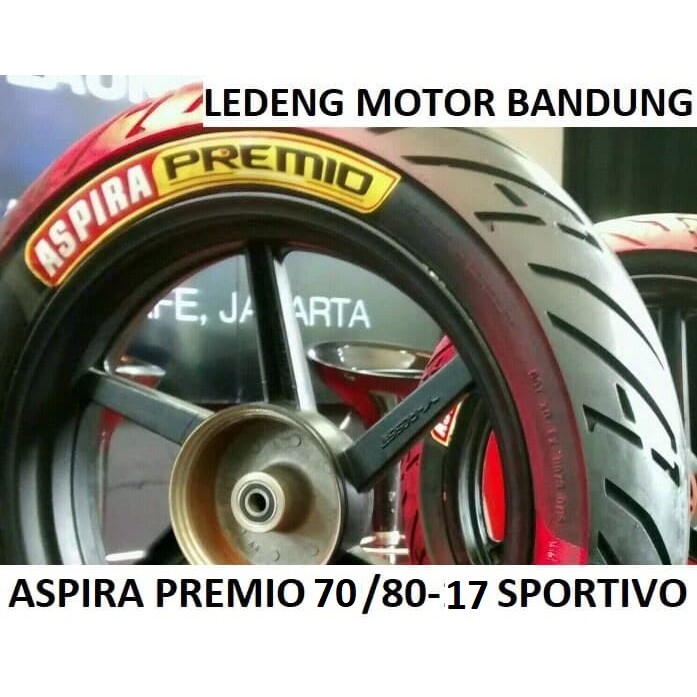 Premio 70/90-17 Sportivo Ban Tubeless Aspira Duo Massimo Motor Bebek