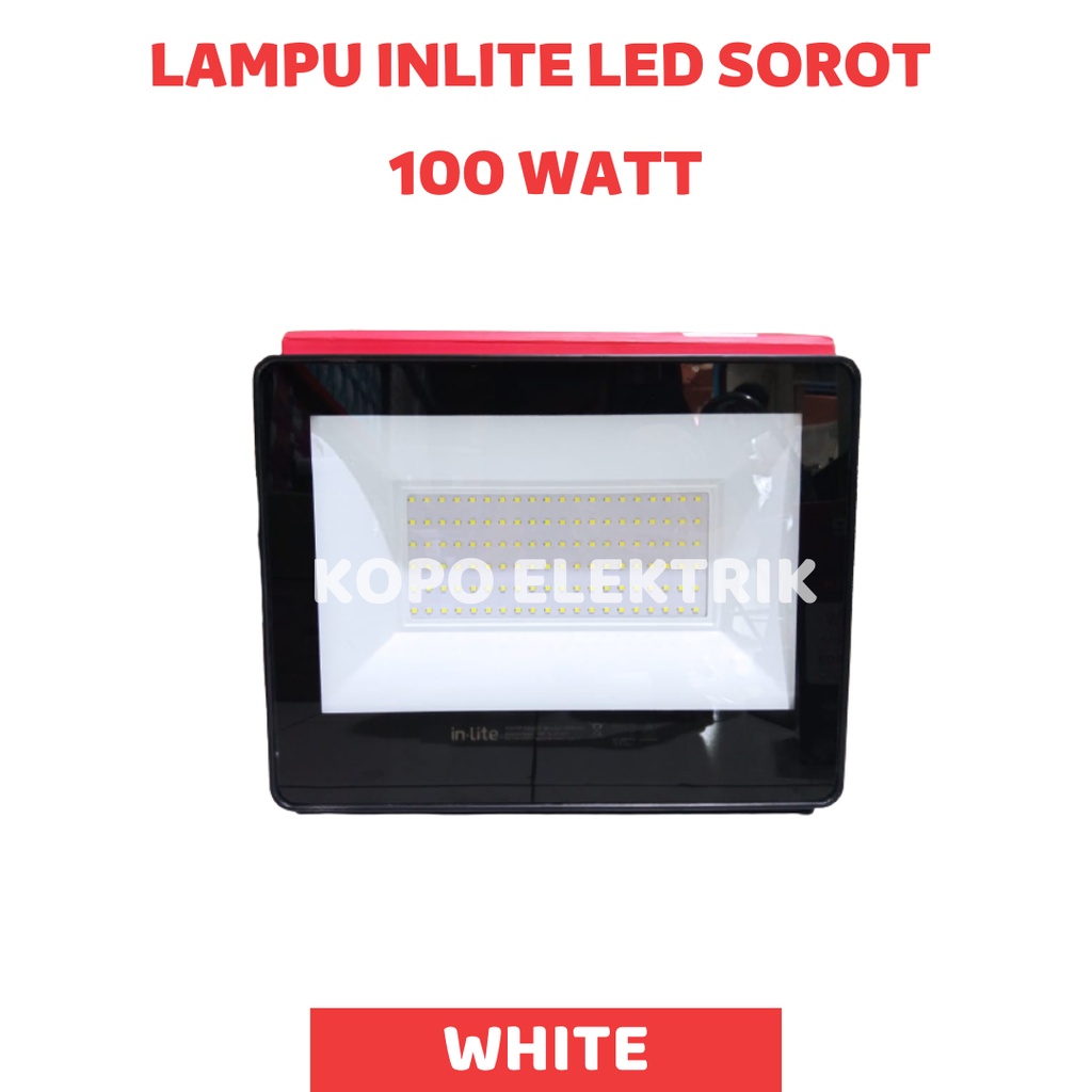 Inlite Lampu Sorot 100 Watt LED Inlite Sorot Value INF030 Floodlight