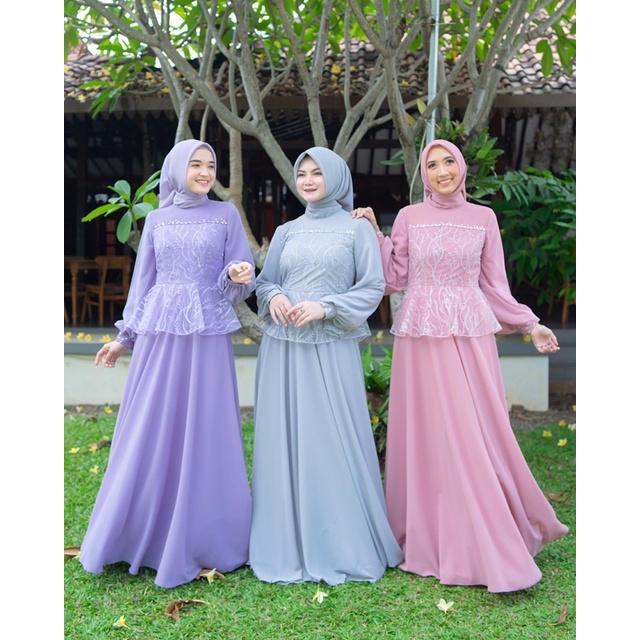 Faniza Series | Dress Bridesmaid Lamaran Kondangan Couple
