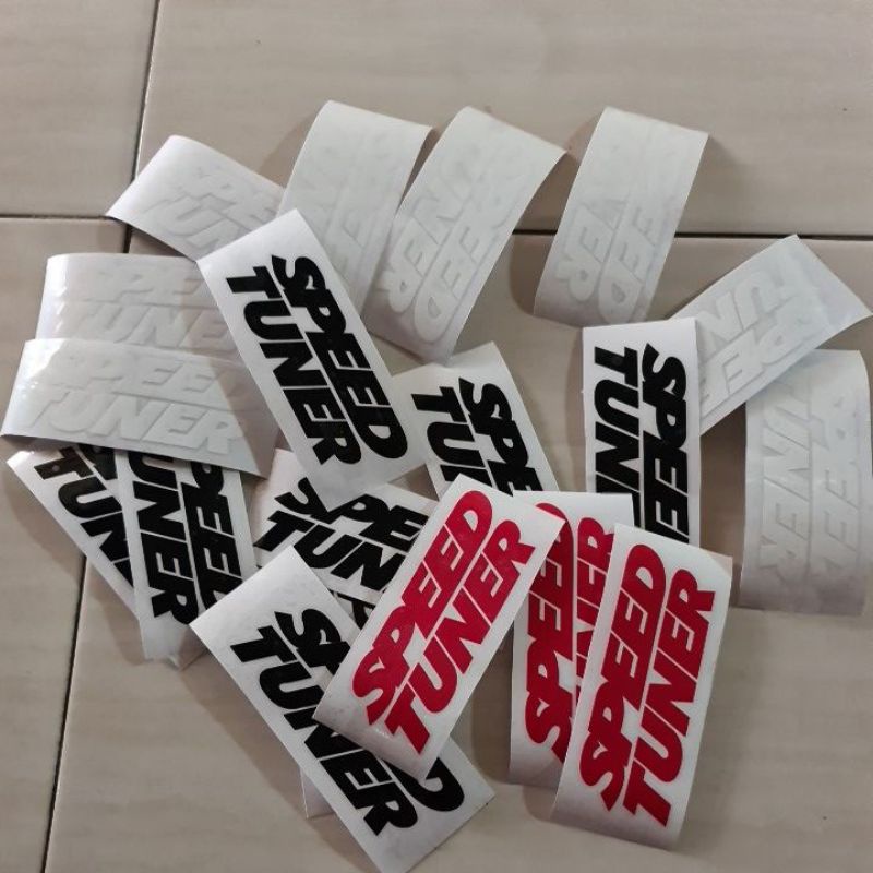 STICKER STIKER CUTTING SPEEDTUNER