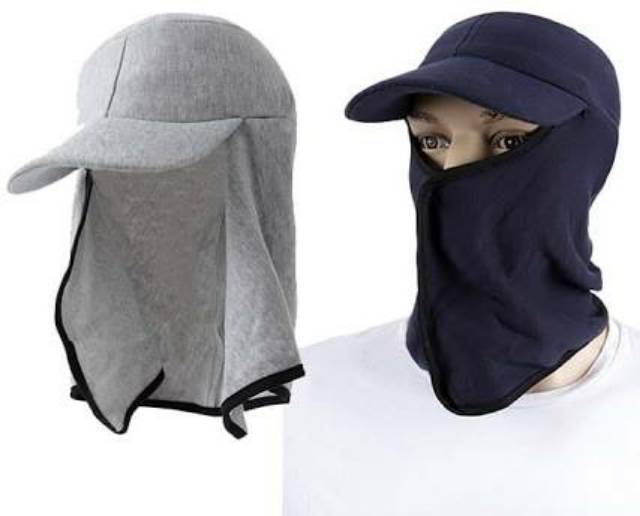 Topi Masker Jepang - Topi Kupluk Jepang Polos Bahan Lembut