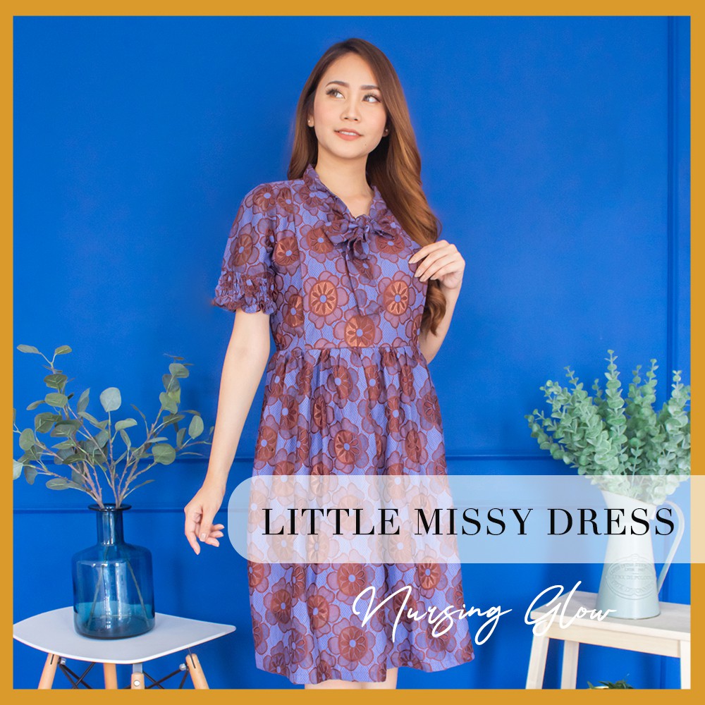 LITTLE MISSY DRESS | NURSING GLOW BAJU MENYUSUI