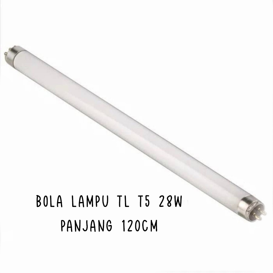 BOLA LAMPU NEON T5 28W 28 WATT