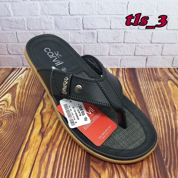 Sandal pria japit kasual carvil kiano ori sendal jepit resmi 39-44