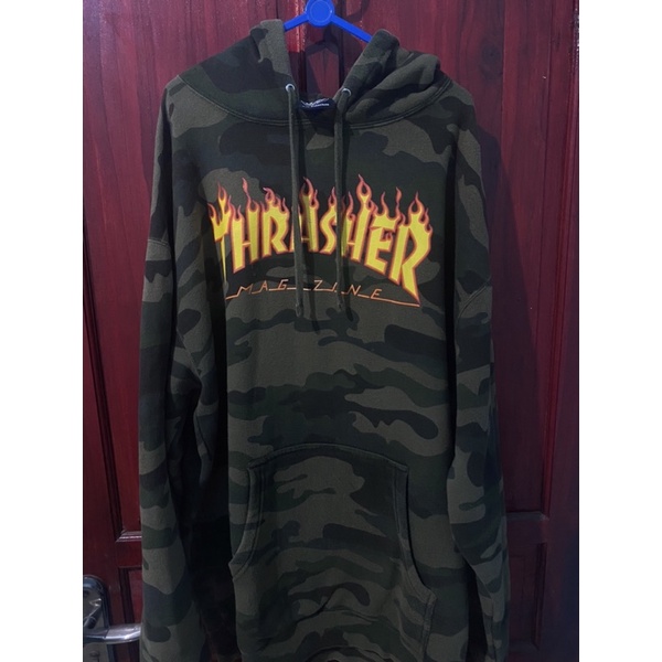 (SOLD) Hoodie Thrasher Camo