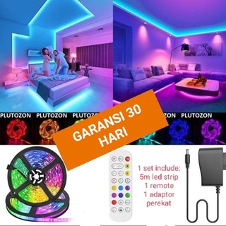 (±5M) LAMPU LED STRIP HIGH QUALITY RGB type 2835 / 3528 ip65 waterproff lampu aesthetic hiasan kamar dinding meja gaming