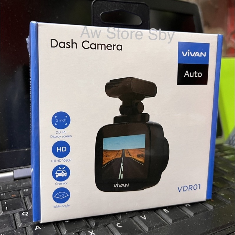 VIVAN DR-01 CAMERA DASH CAM FULL HD 1080 SUPER WIDE ANGLE DASHCAM CCTV MOBIL G-SENSOR