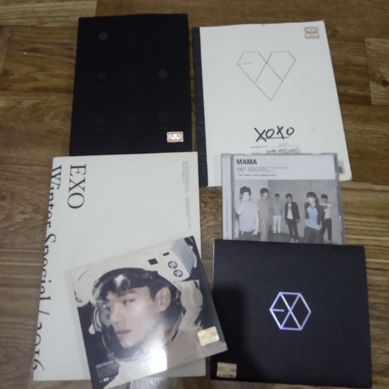 [CEK DESC/FOTO] ALBUM ONLY KPOP EXO MAMA JEWEL XOXO FOR LIFE EXACT EX'ACT EXODUS SING FOR YOU CHEN