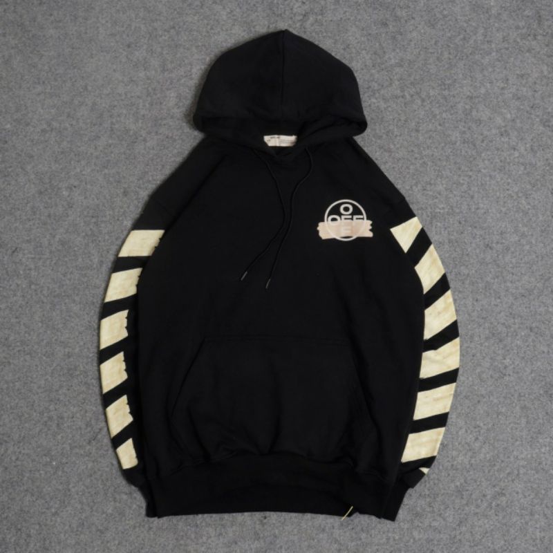 JAKET SWEATER HOODIE OFF WHITE MIRROR