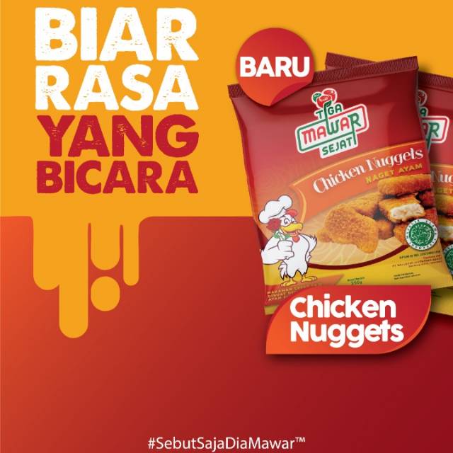 

Mawar Chicken Nugget 250g