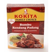 

Kokita Family Choice Bumbu Rendang Padang 3X60Gr