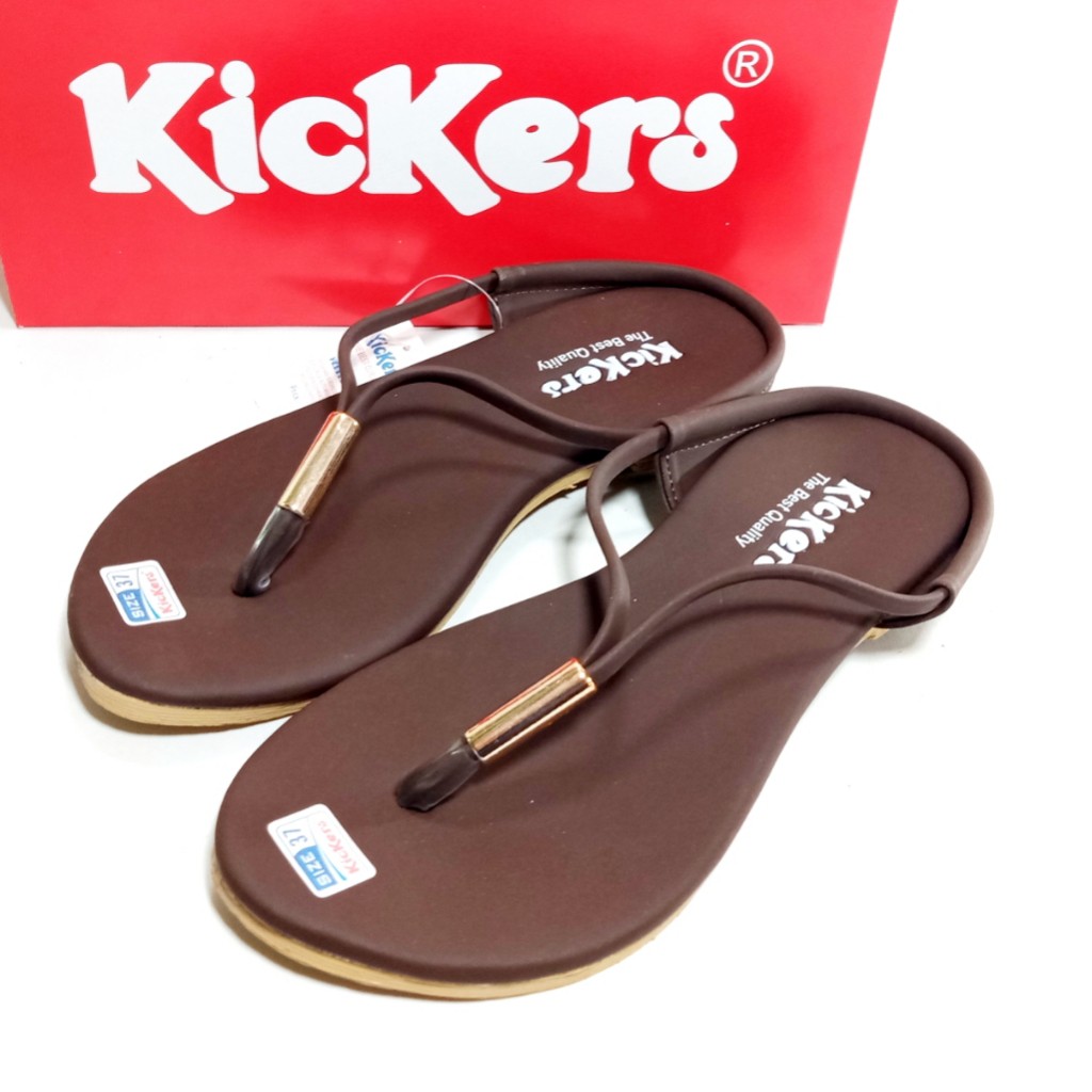 Kickers STB 01 Sandal Jepit Flat Wanita Size 37-40