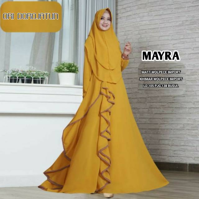 gamis syari mayra