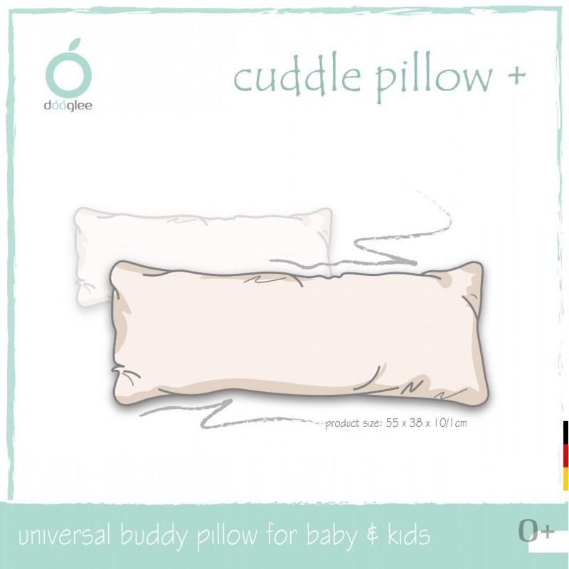 Dooglee Cuddle Pillow + Plus Bantal Guling Latex Bayi 0M+