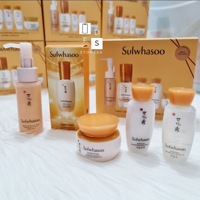 Sulwhasoo First Care Activating Serum Trial Kit Original FREE POUCH