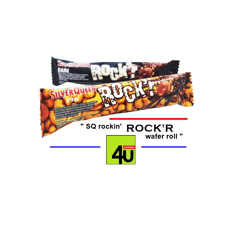 

Rockr - Wafer Roll Isi Cokelat - 20 gr