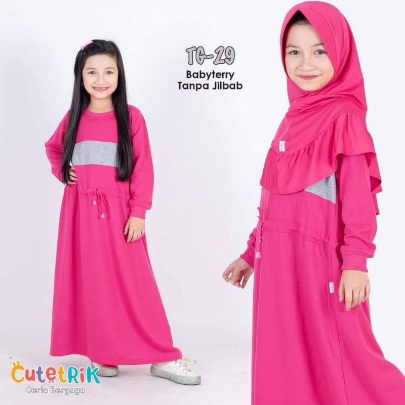 gamis anak babyterry gamis kaos gamis remaja