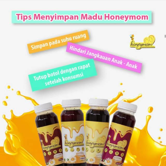 Madu memperlancar ASI ibu By Honeymom