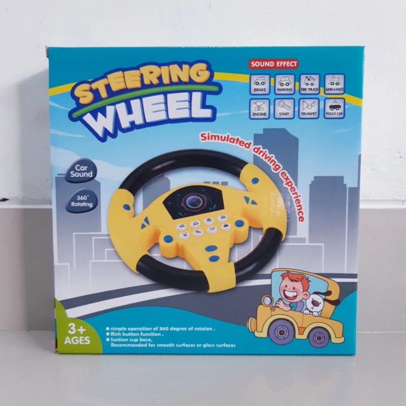 Mainan Setir Mobil - Steering Wheel - Stir Anak Edukatif - Edukasi