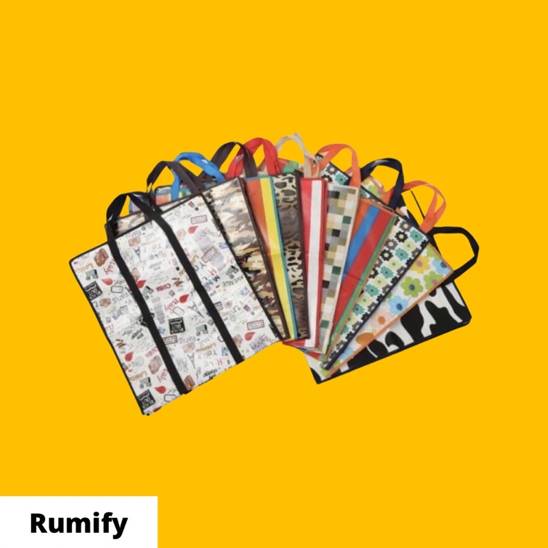 TAS KARUNG TERPAL UKURAN 40 X 35 X 19 CM ANTI AIR MURAH MULTI FUNGSI SERBAGUNA STORAGE BELANJA TEMPAT LAUNDRI PRAKTIS HEMAT MUAT BANYAK BAJARMASIN KALIMANTAN KALSEL | RUMIFY