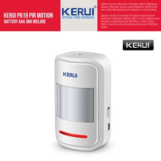 Original Kerui P819 Wireless PIR Motion Sensor Detector Sensor Gerak Alarm Rumah
