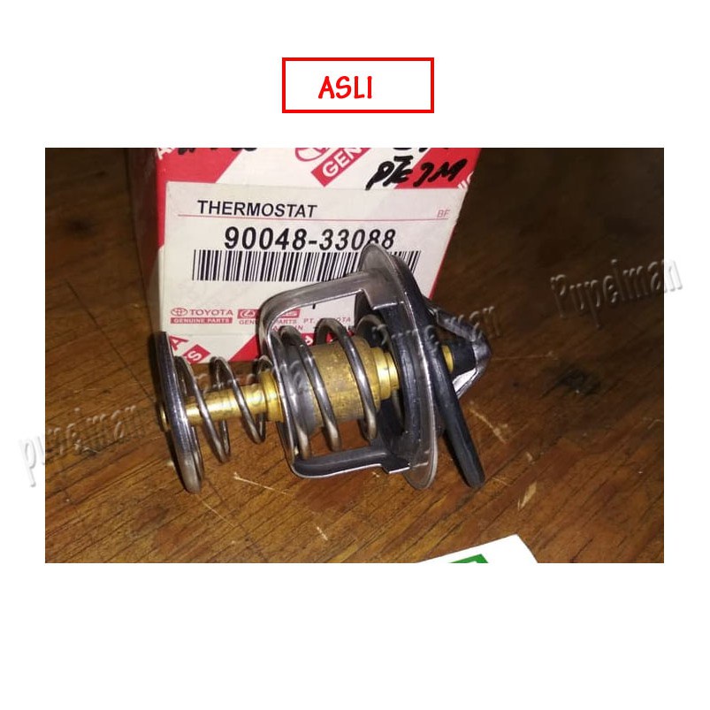 ORI Thermostat termostat AVANZA XENIA 2005 2006 2007 2008 2009 2010 2011 Rumah Tutup Selang Pipa Air