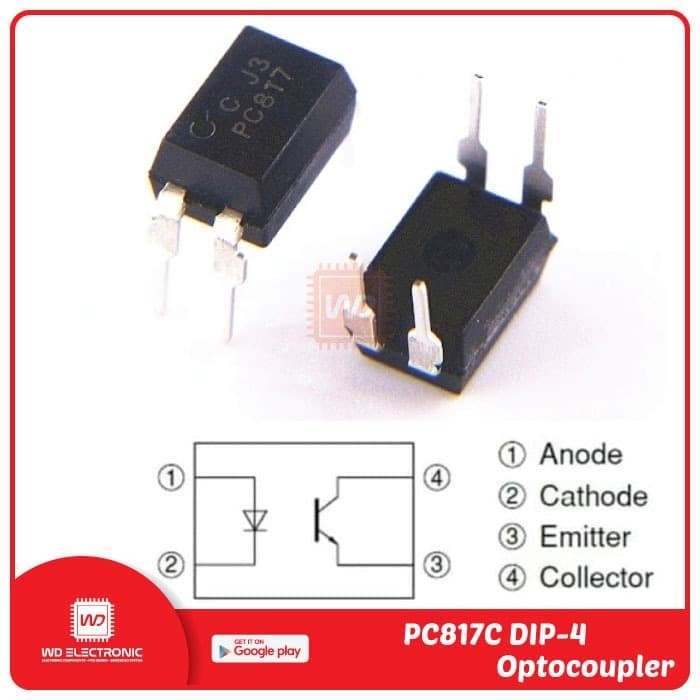 PC817 PC 817 DIP-4 OPTOISOLATOR OPTOCOUPLER