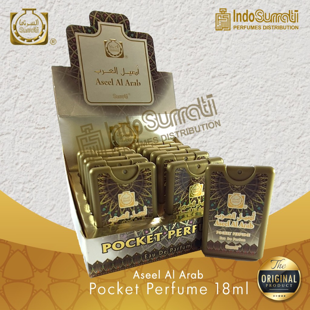 Surrati ASEEL AL ARAB 18 ml - Pocket Perfum Original By Surrati | Pocket Spray | Surrati Perfum