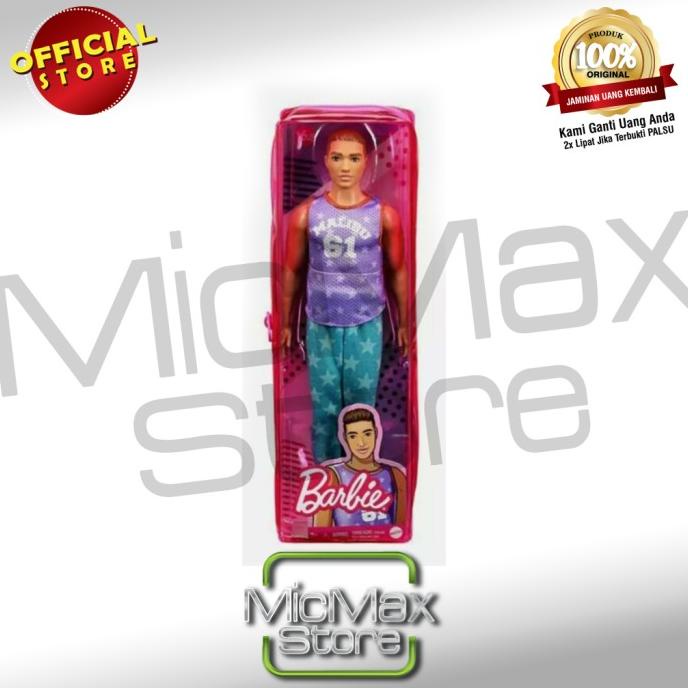 Boneka Barbie Ken Fashionistas Mainan Ori Original Asli Mattel New