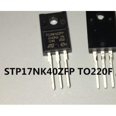 10pcs Ic P17NK40ZFP STP17NK40ZFP MOS TO-220F