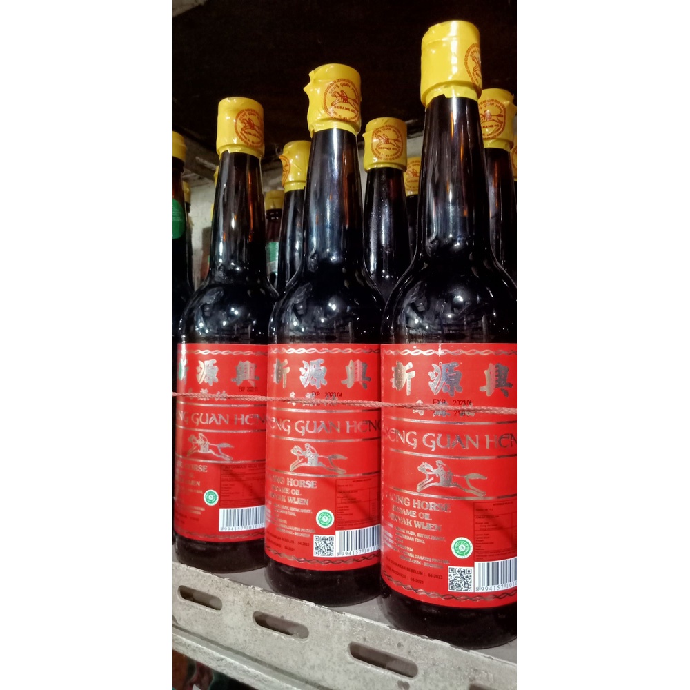 

Minyak wijen sesame oil Seng Guan Heng 620ml Yolins aneka bahan pangan