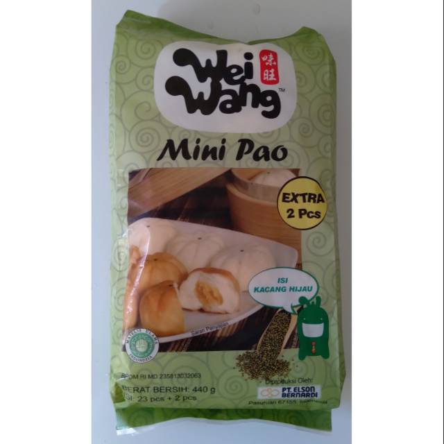 

Weiwang Minipao Kacang Hijau 25pcs