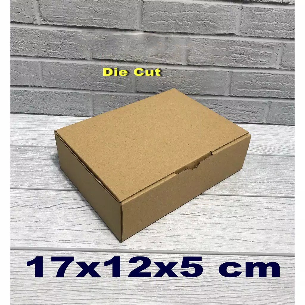 

Kardus 17 x 12 x 5 cm......... Die Cut