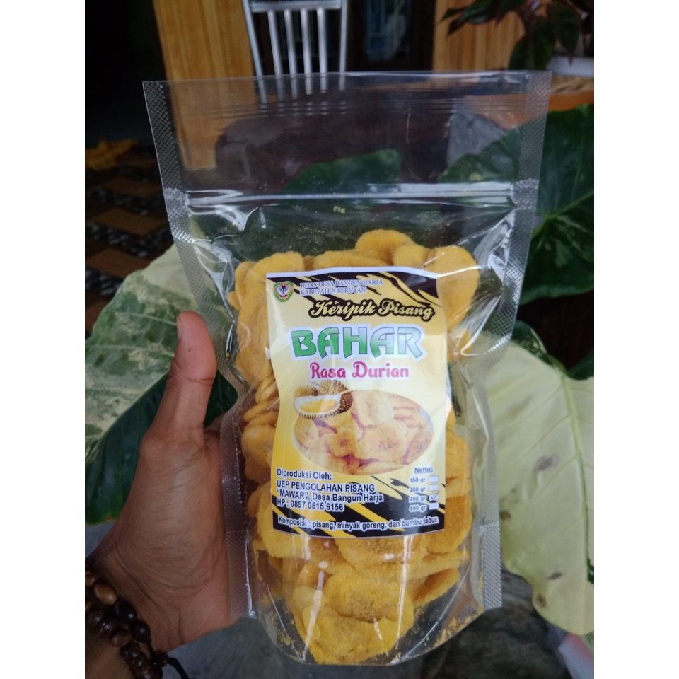 

Keripik Pisang Rasa Durian