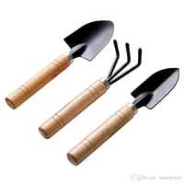 Alat berkebun mini set 3 in 1 garden tools sekop taman kebun tanaman