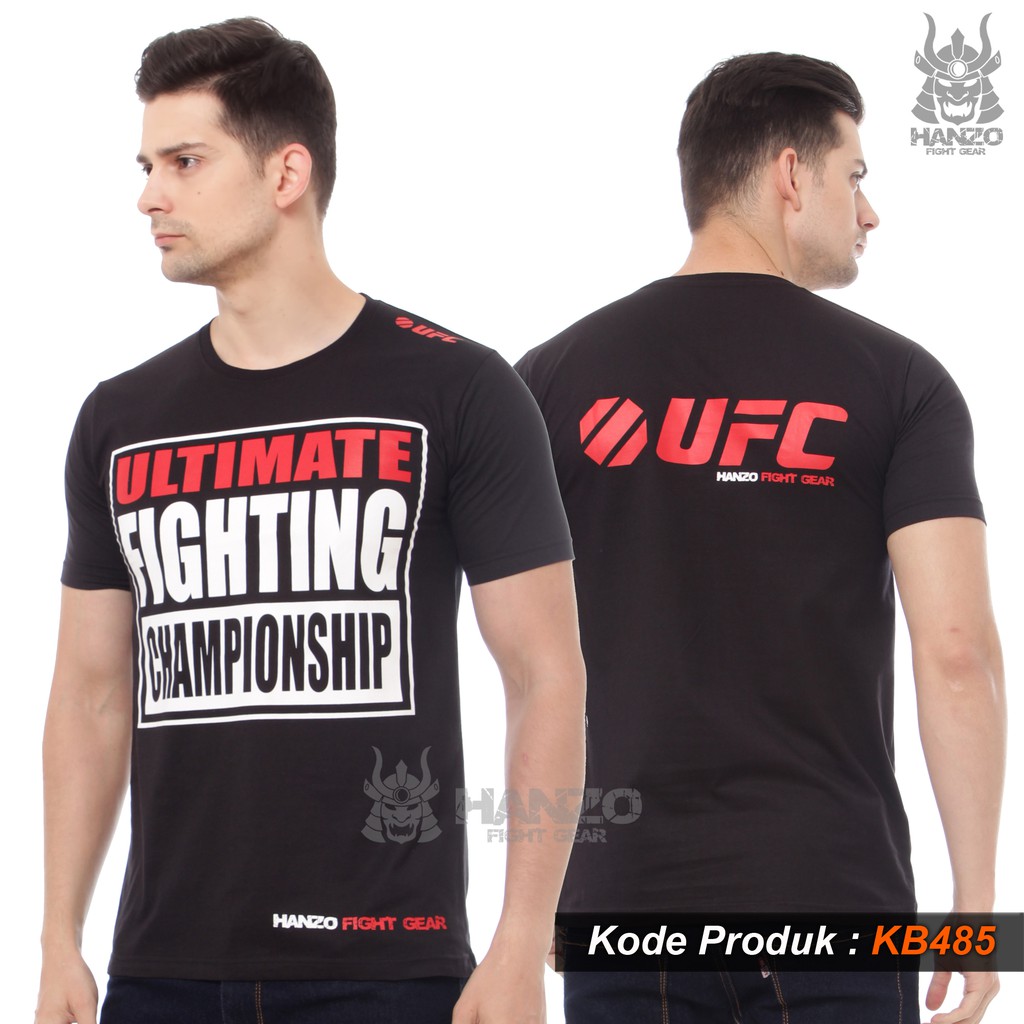 KAOS UFC CLASSIC, TSHIRT UFC, BAJU UFC, KAOS MMA