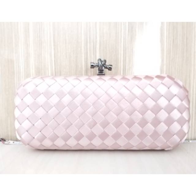 Clutch pesta Balen ciaga/ Tas pesta rose gold