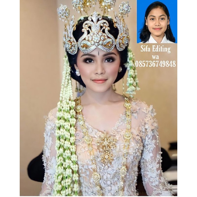 Jasa Edit Foto Tanpa Cetak | Pengantin Adat Sunda | Single