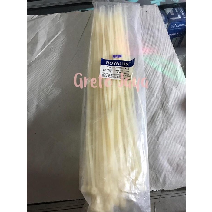 

(40 Cm) Pengikat Kabel Cable Cabel Tis Ties Tie 40Cm Murah Bagus