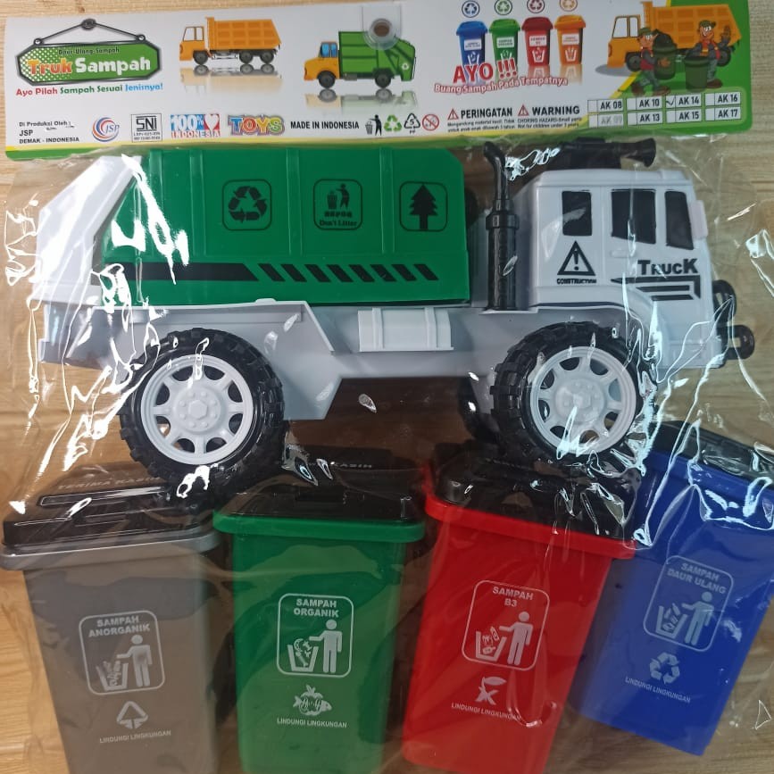 MAINAN ANAK MOBIL BAK SAMPAH JUMBO/ MAINAN TRUCK BOX SAMPAH