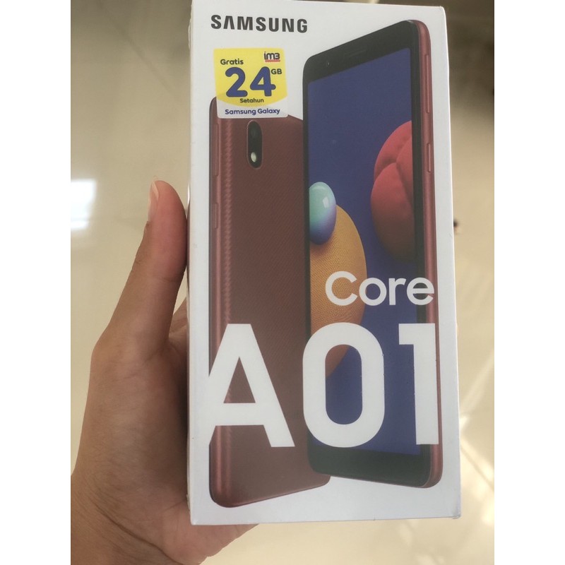 second Samsung A01 core 2/32Gb -Red second dari samsung official store