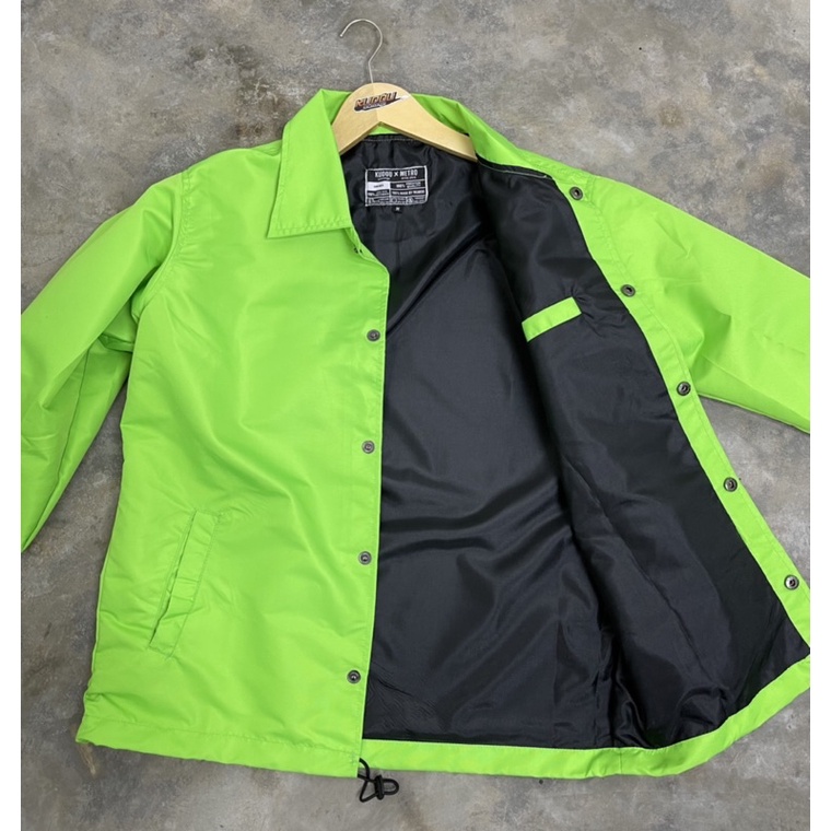 Coach Jaket NEON Kudou X Metro Premium waterproof