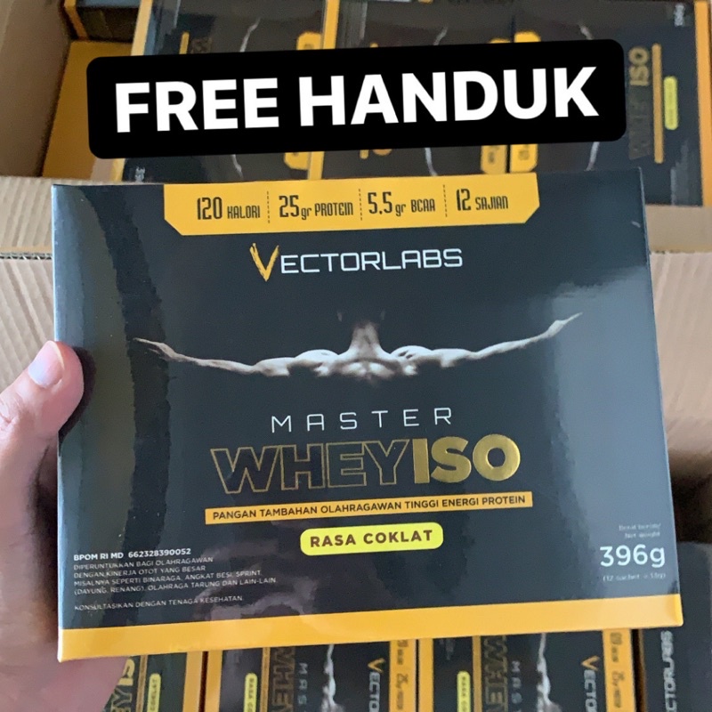 Vectorlabs Master WheyIso Whey Iso 1 Box / 12 Serving / 12 Sachet