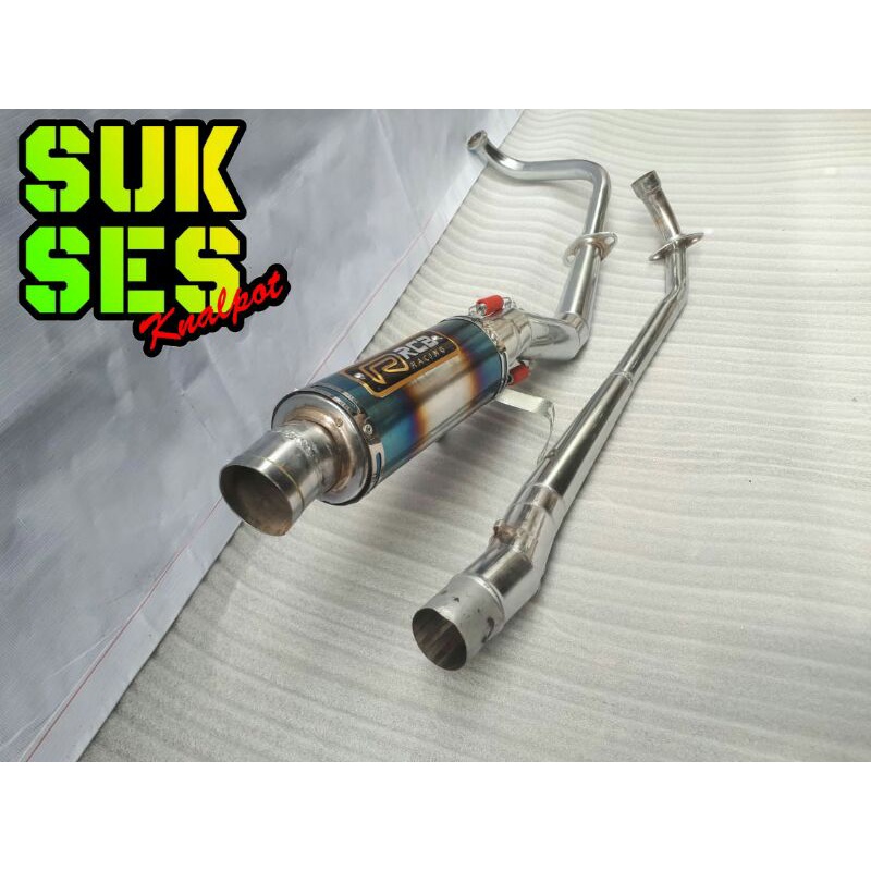 KENALPOT RCB SUARA NGEBAS BUKAN KALENG KALENG JUPITER MX NEW , JUPITER MX OLD. SATRIA FU