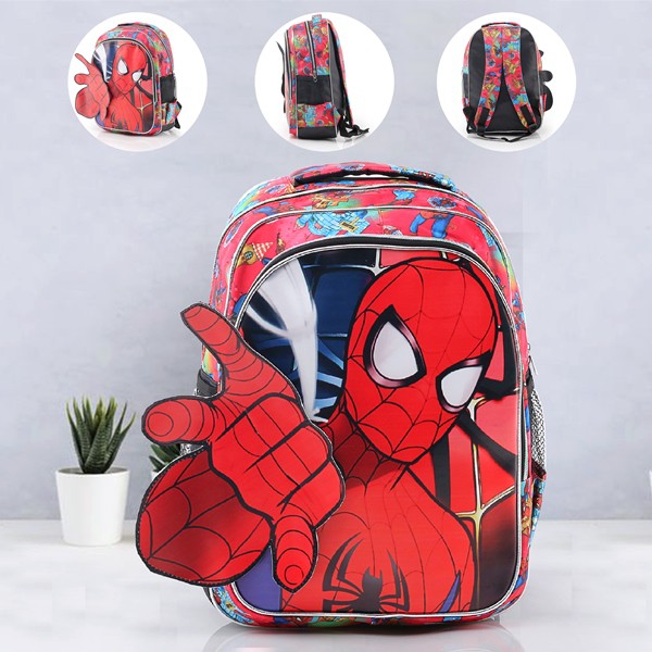 tas sekolah anak laki laki/ tas spiderman anak murah/ tas anak murah GKS KS 250