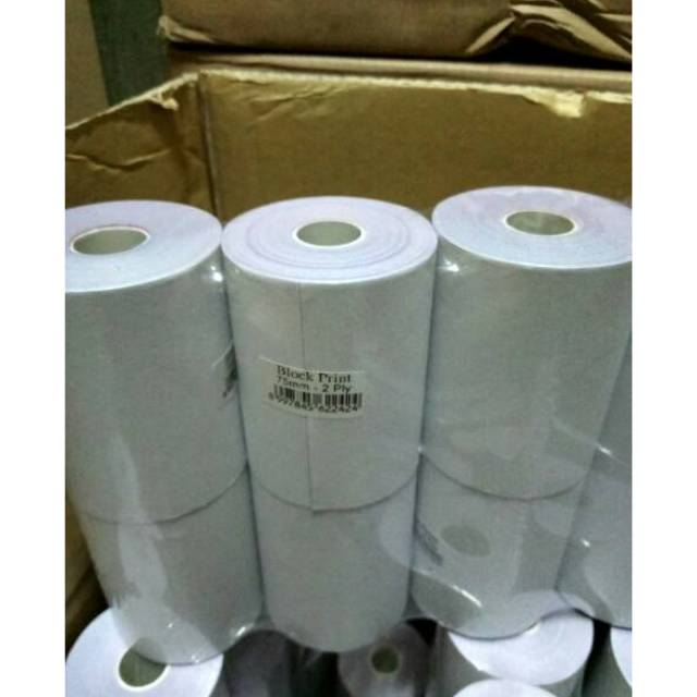 

Kertas Struk NCR 75 x 60 2Ply